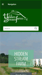 Mobile Screenshot of hiddenstreamfarm.com